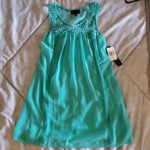 Turquoise dress